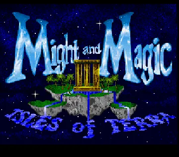 Might and Magic III - Isles of Terra (USA) (Beta) screen shot title